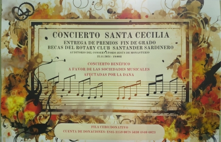 Entrega Becas Concierto Santa Cecilia